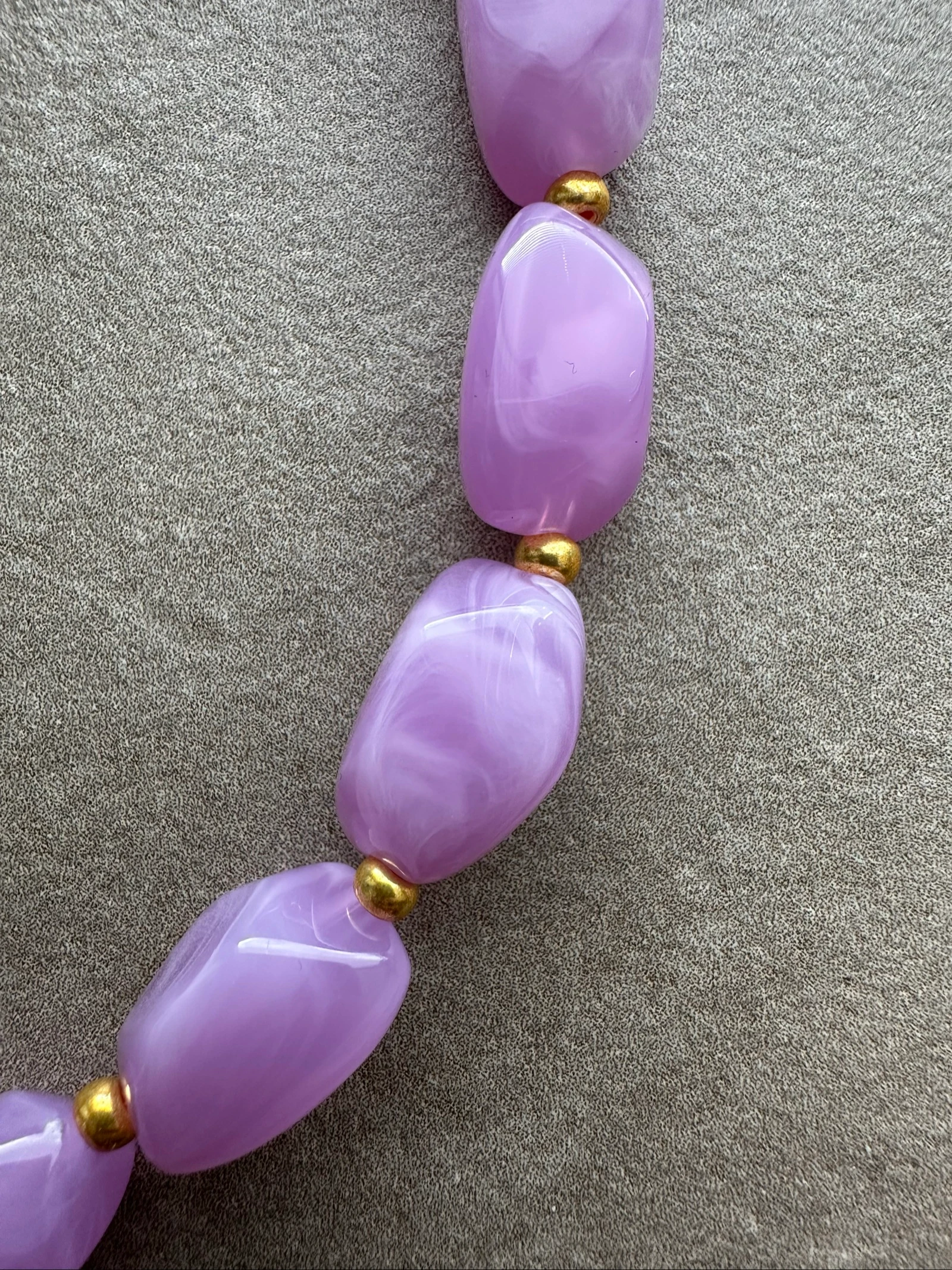 Purple necklace – photo 2